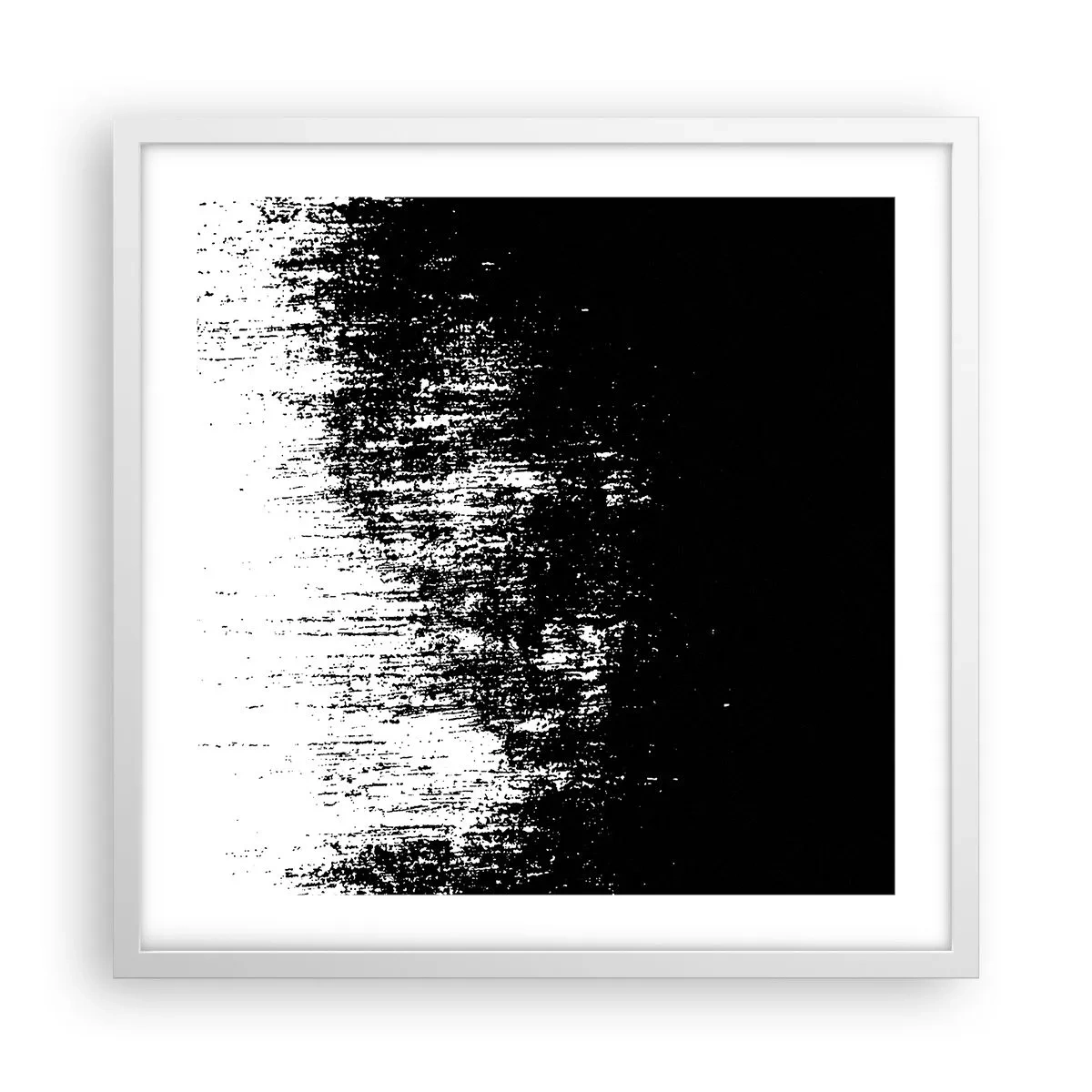 Affiche dans un cadre blanc - Poster - Et le gagnant est ... - 50x50 cm