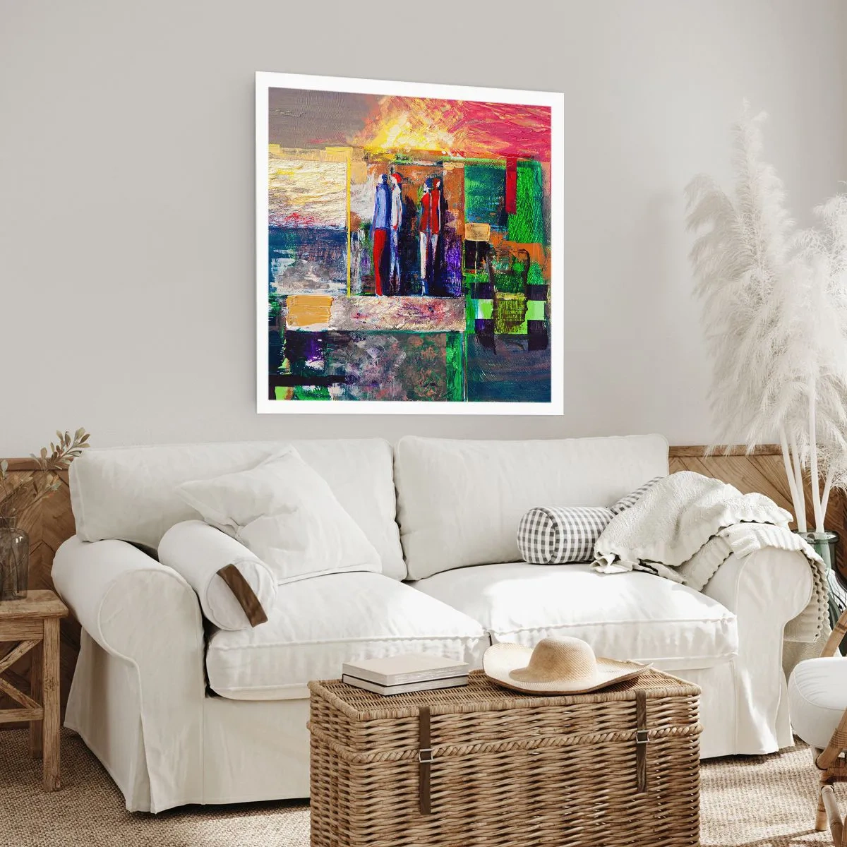 Affiche - Poster - Relations et émotions - 40x40 cm