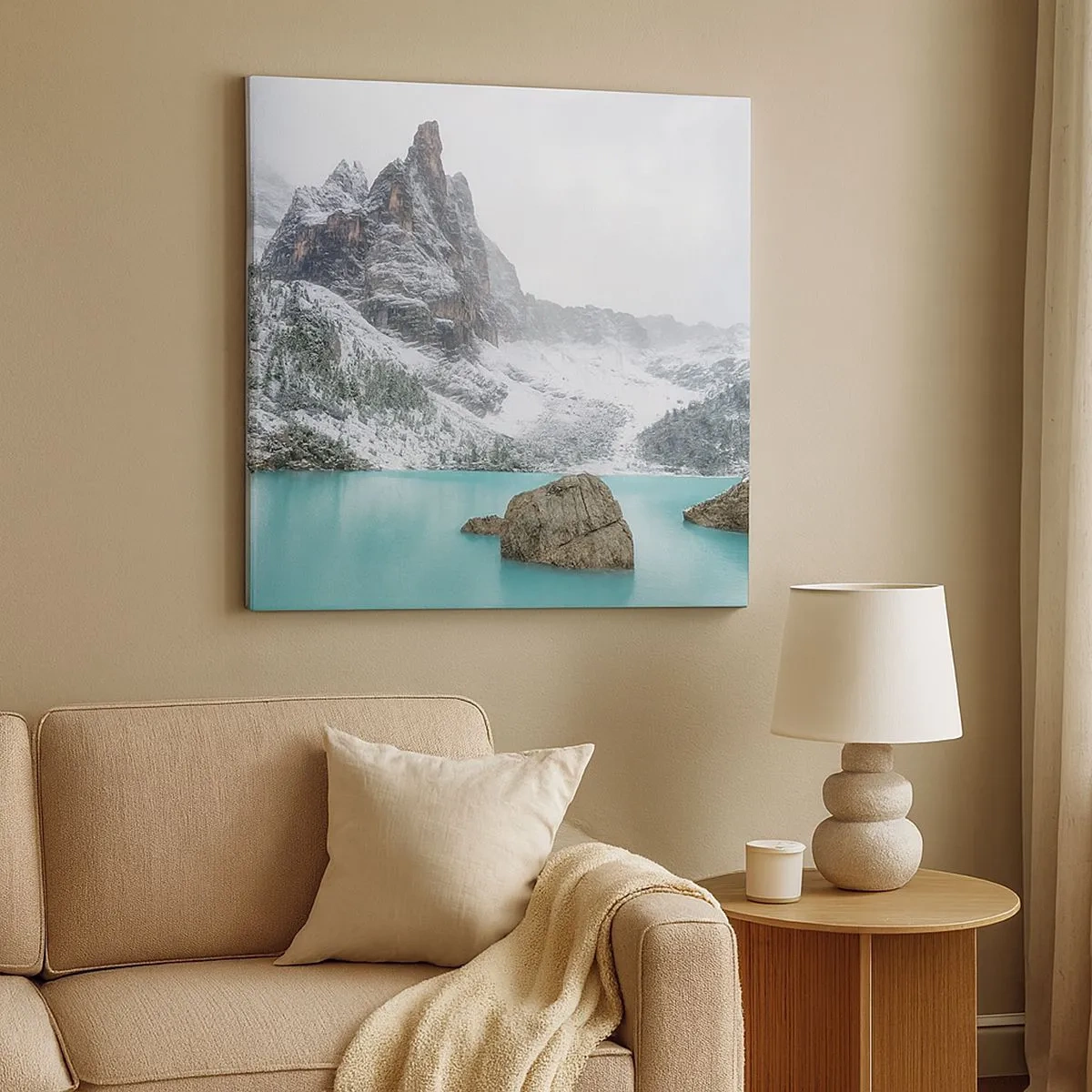 Impression sur toile - Image sur toile - Sur ses gardes - 30x30 cm