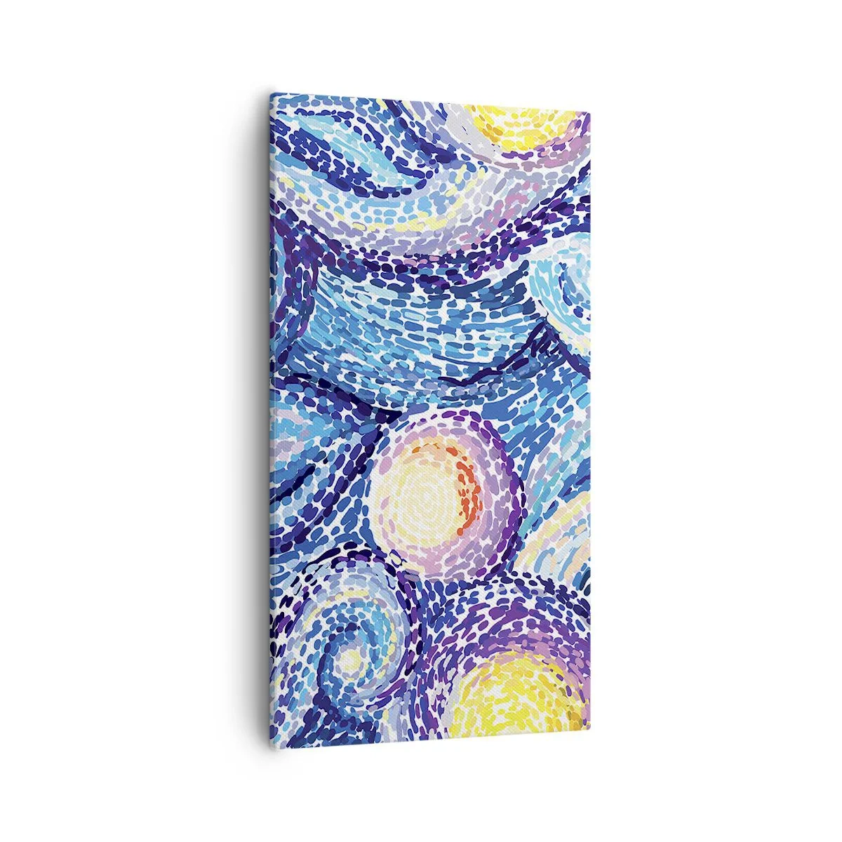 Impression sur toile - Image sur toile - D'après un tableau de van Gogh - 55x100 cm