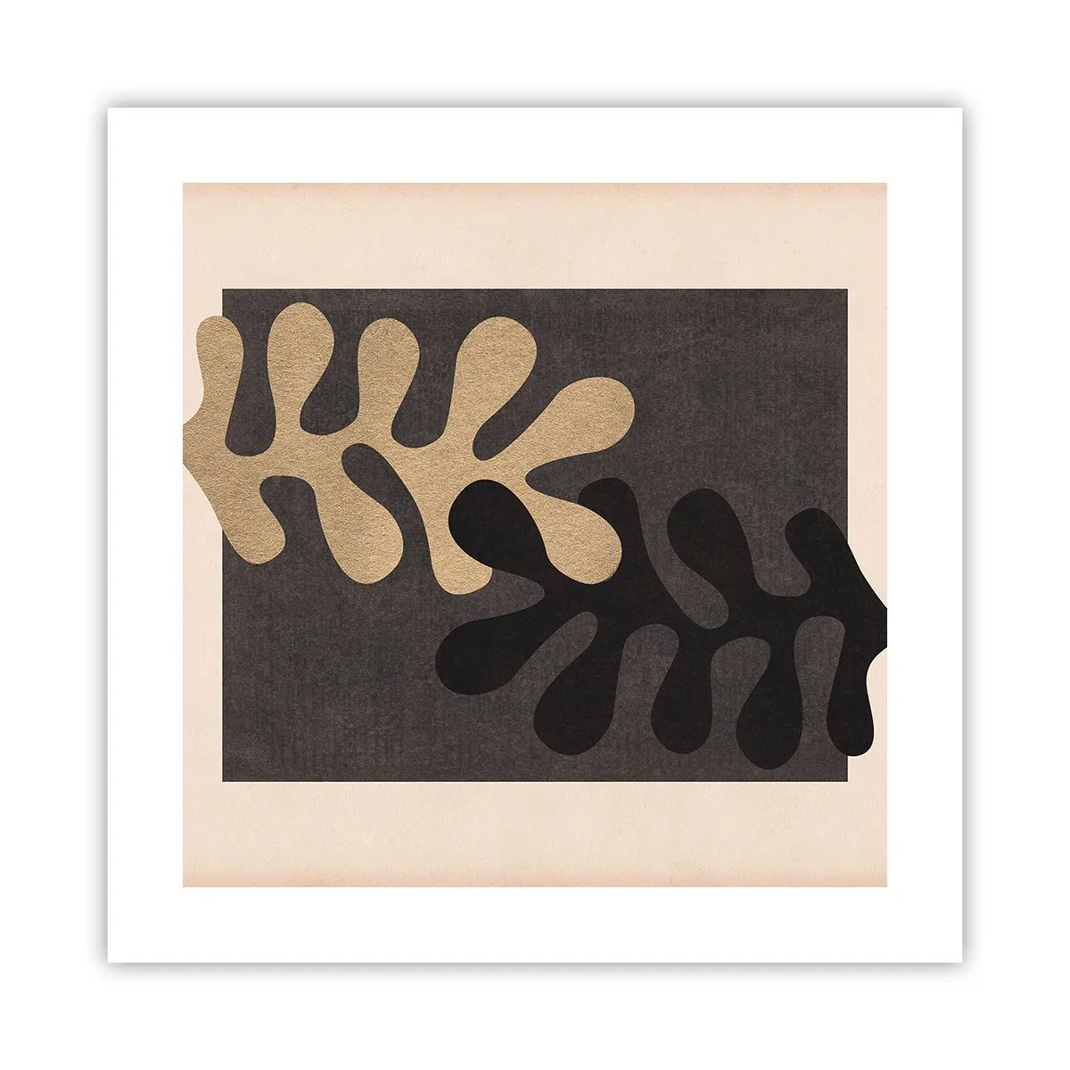 Affiche - Poster - Absence et complément - 40x40 cm