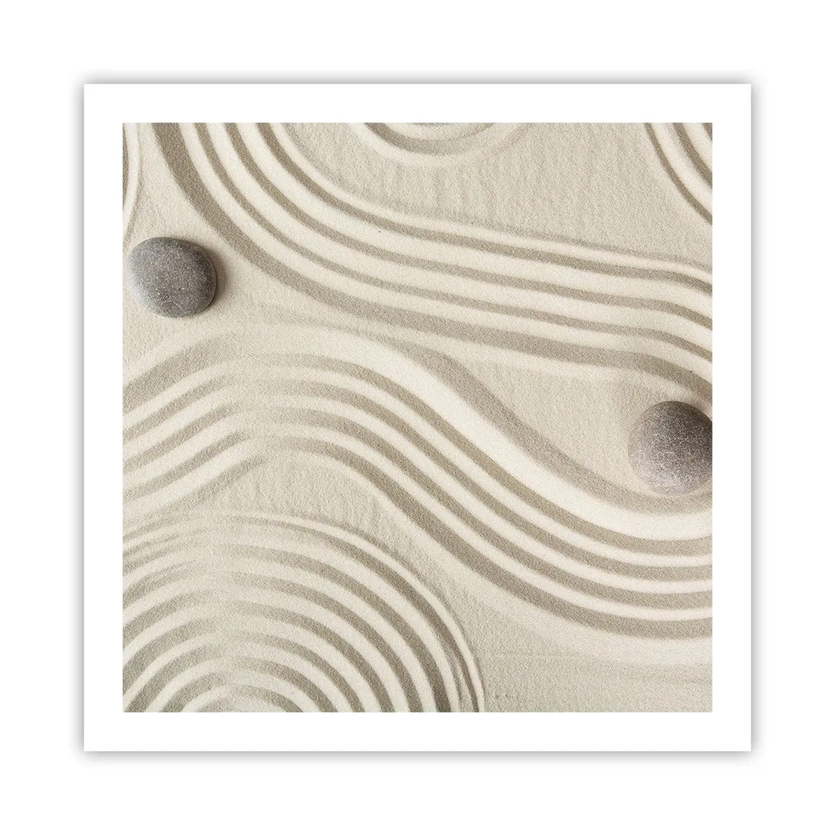 Affiche - Poster - Touche de chaleur - 60x60 cm