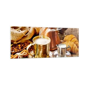 Impression sur verre - Image sur verre - Bonne journée! - 100x40 cm