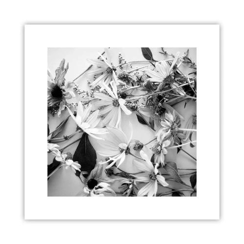 Affiche - Poster - Non-un bouquet de fleurs - 30x30 cm