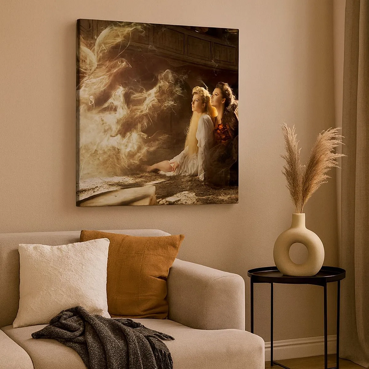 Impression sur toile - Image sur toile - Et il y a eu la poésie - 30x30 cm