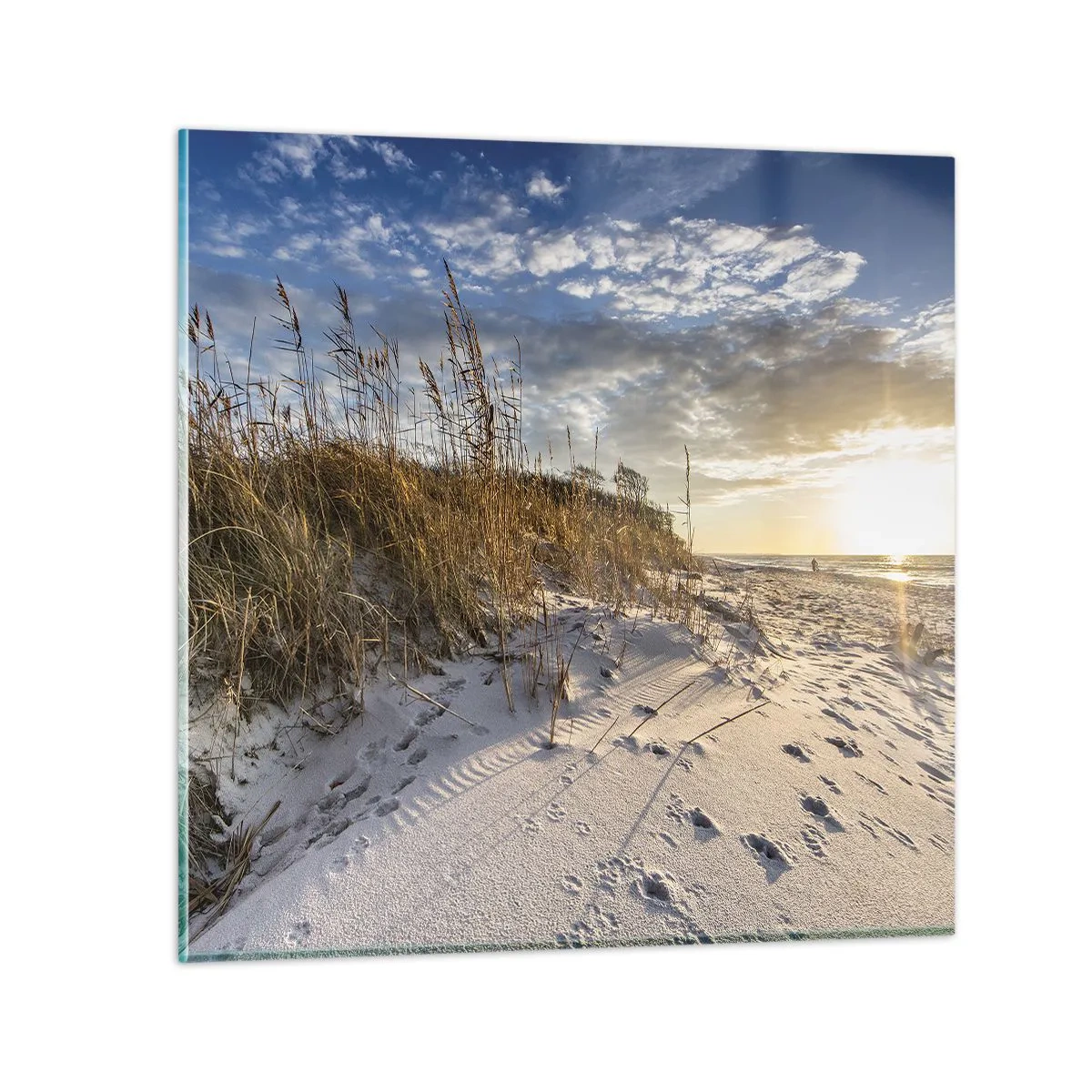 Impression sur verre - Image sur verre - Invitation à la ballade - 60x60 cm