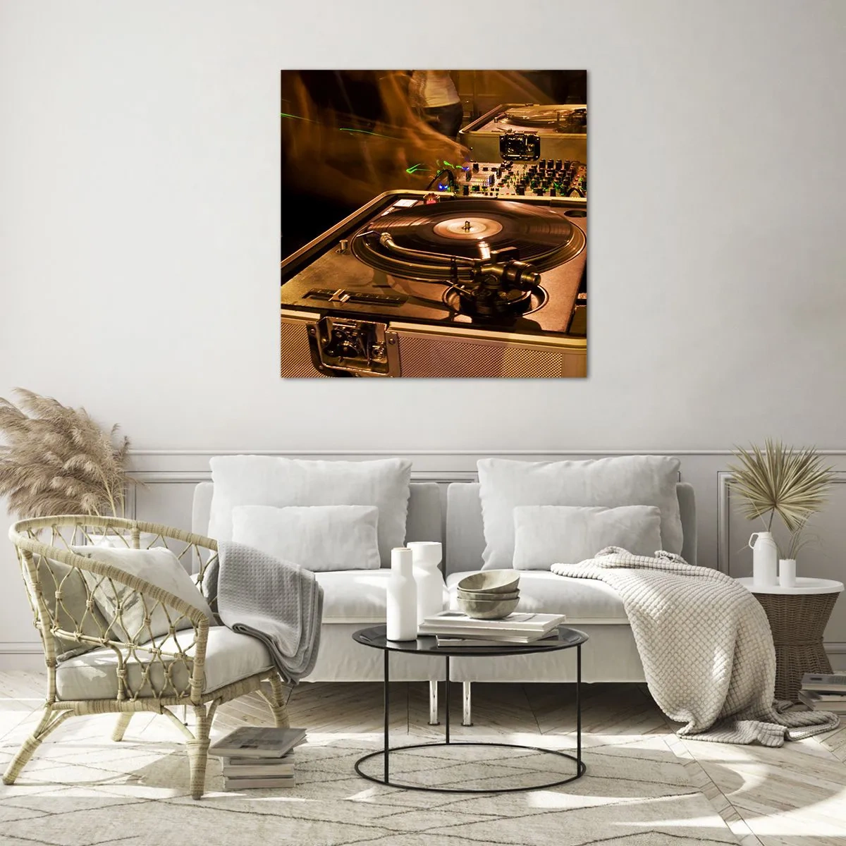 Impression sur verre - Image sur verre - Sentez-vous cette force? - 30x30 cm