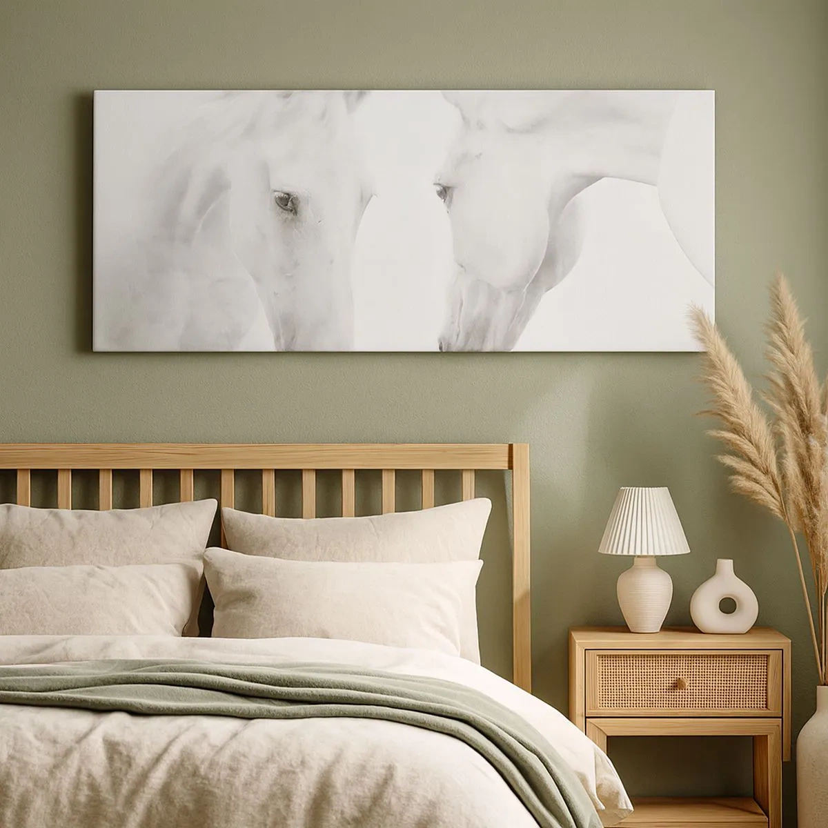 Impression sur toile - Image sur toile - Serait-ce de l’amitié? - 100x40 cm