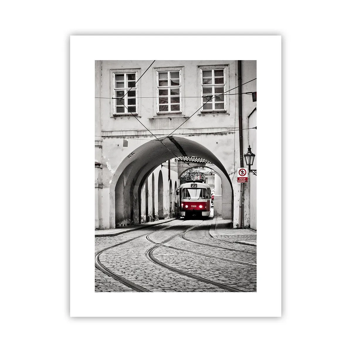 Affiche - Poster - Dans le labyrinthe de la ville - 30x40 cm