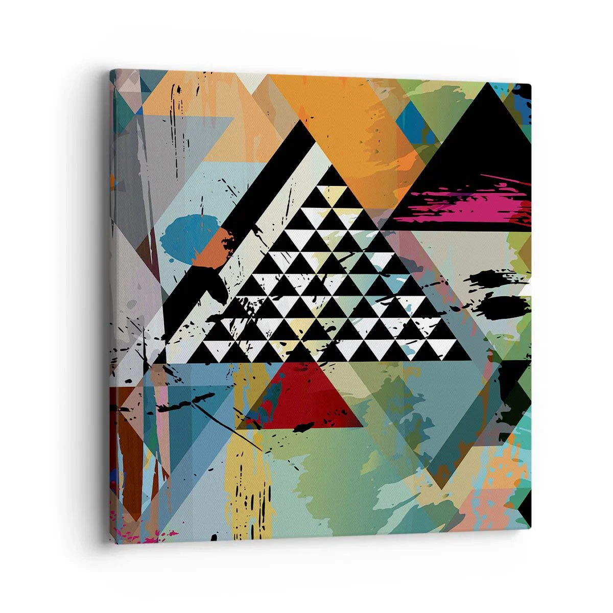 Impression sur toile - Image sur toile - Comme c'est facile - 40x40 cm