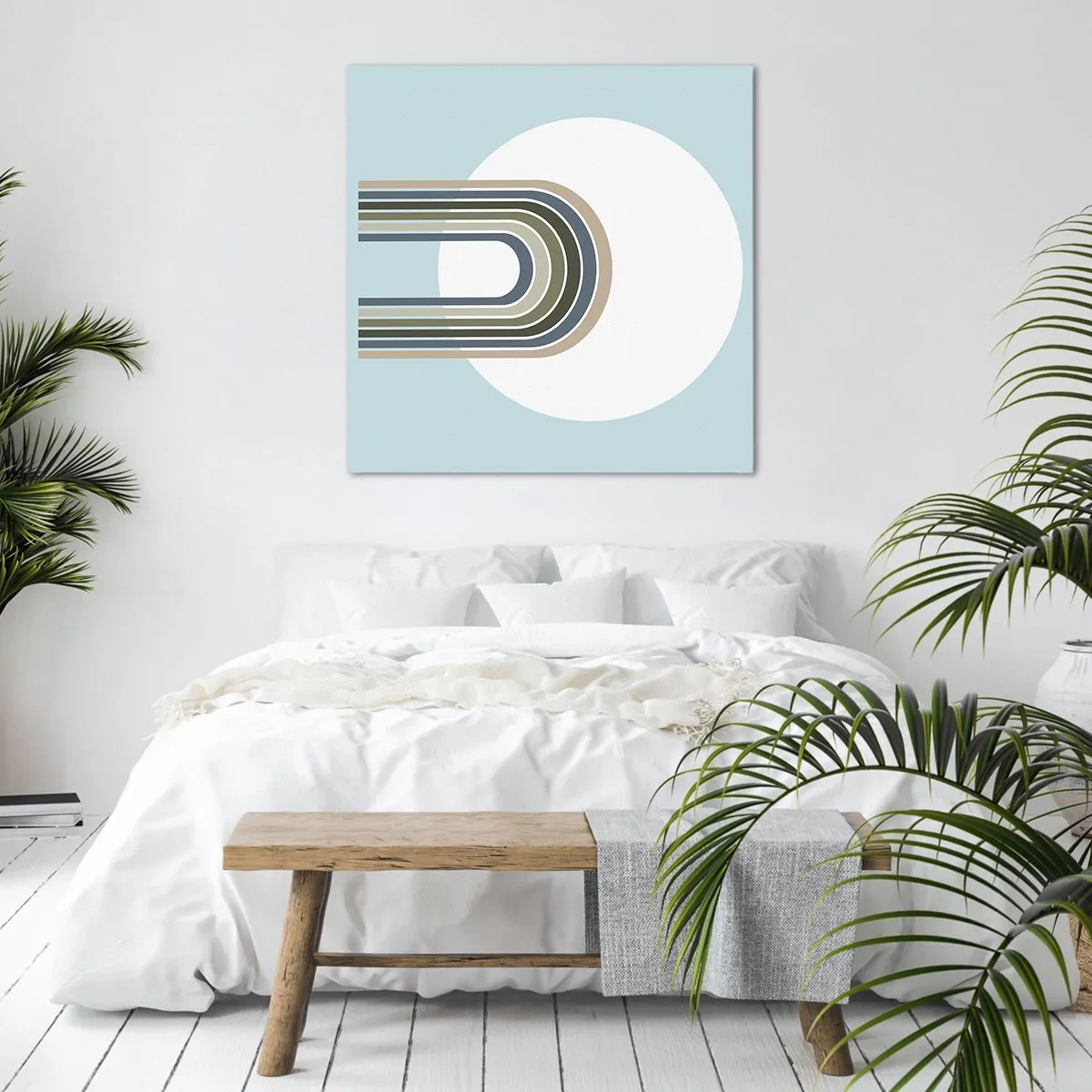 Impression sur toile - Image sur toile - Attraction irrésistible - 70x70 cm