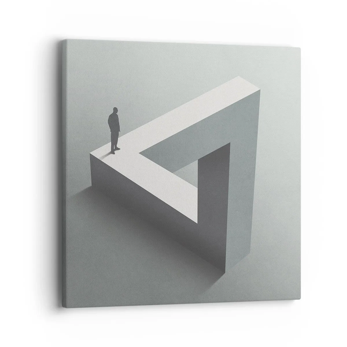 Impression sur toile - Image sur toile - Mais c'est possible - 40x40 cm