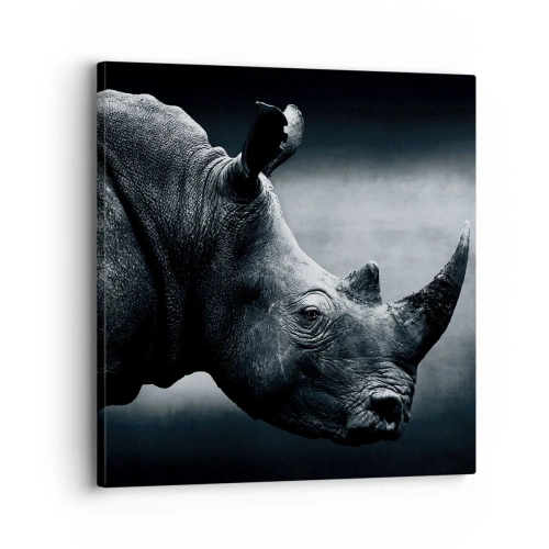 Impression sur toile - Image sur toile - Le profil droit - 30x30 cm