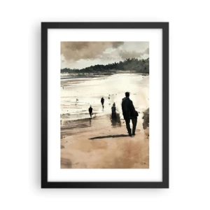 Affiche dans un cadre noir - Poster - Invoqué - 30x40 cm