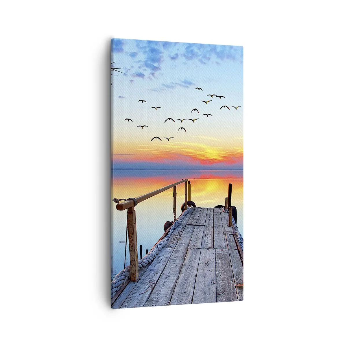 Impression sur toile - Image sur toile - Il est temps de rentrer... - 55x100 cm