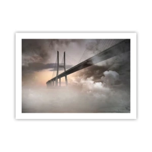 Affiche - Poster - Sur la rivière qui n'existe pas - 70x50 cm