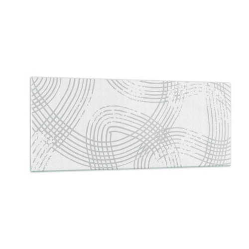 Impression sur verre - Image sur verre - Il n'y a pas de chemin droit - 100x40 cm