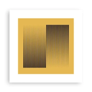 Affiche - Poster - Cadre opposé - 30x30 cm