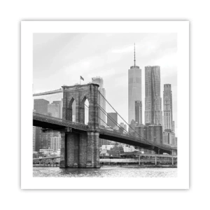 Affiche - Poster - Climat New-Yorkais - 50x50 cm