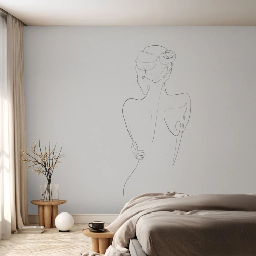 Papier Peint Photo Standard Eco - Musique corporelle - Graphique, Corps, Morceau - 200x140 cm