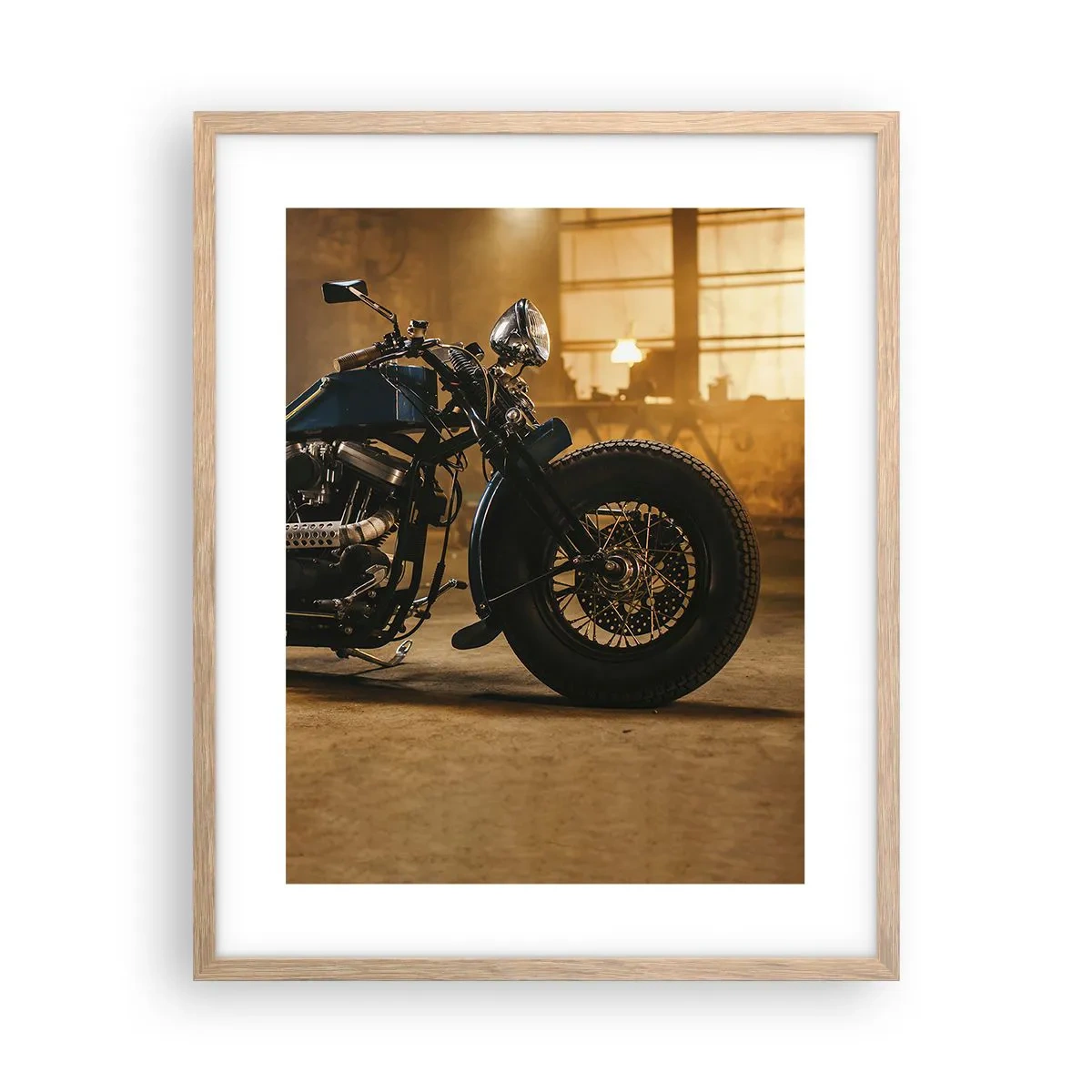 Affiche dans un chêne clair - Poster - Je peux tout - 40x50 cm