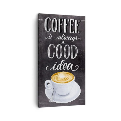 Impression sur toile - Image sur toile - Bien sûr! - 45x80 cm