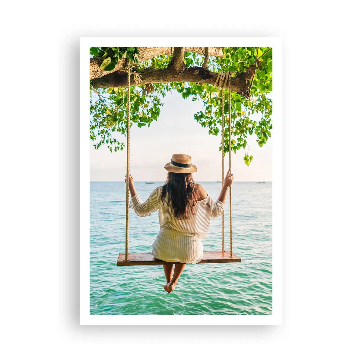 Affiche - Poster - La vie est belle - 70x100 cm