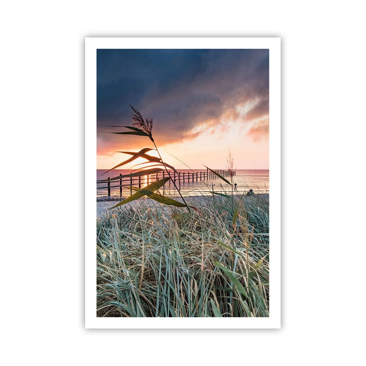 Affiche - Poster - Ça ne passe pas avec le vent - 61x91 cm