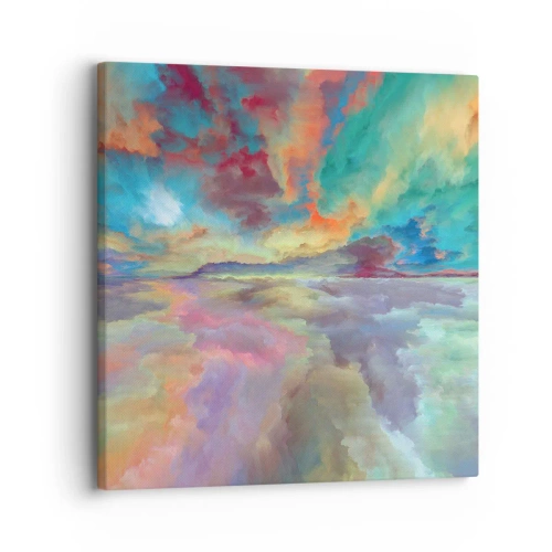 Impression sur toile - Image sur toile - Deux paradis - 30x30 cm