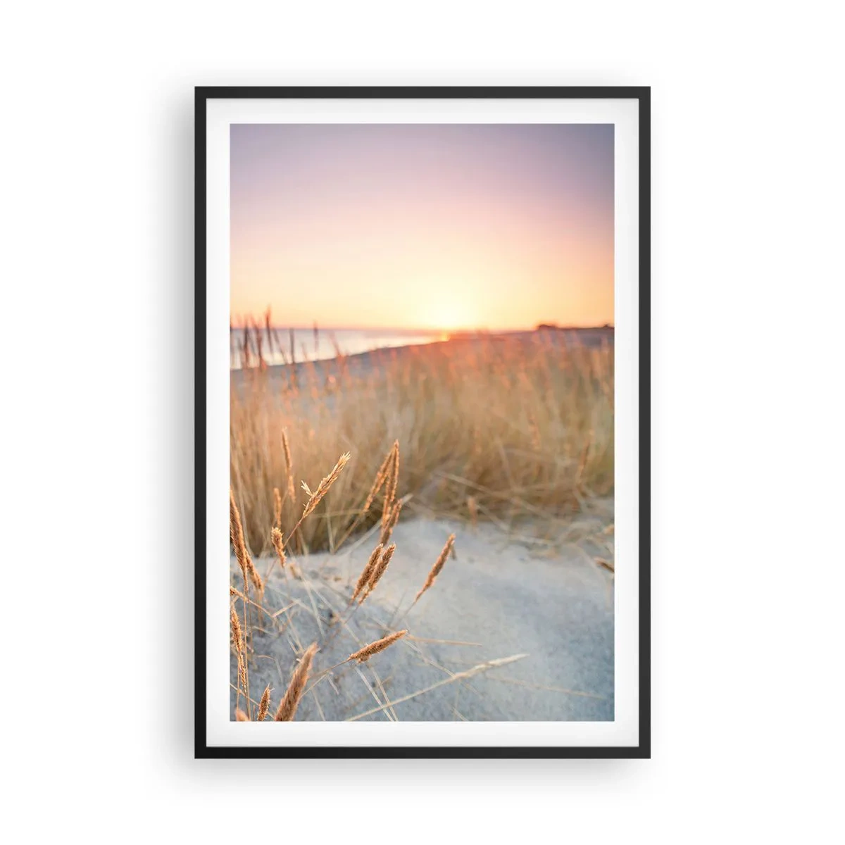 Affiche dans un cadre noir - Poster - Berceuse baltique - 61x91 cm