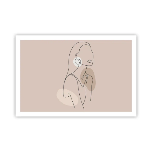 Affiche - Poster - Icone féminin - 91x61 cm