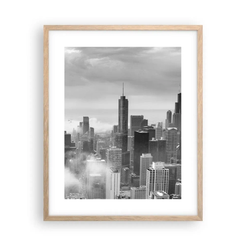 Affiche dans un chêne clair - Poster - Paysage américain - 40x50 cm