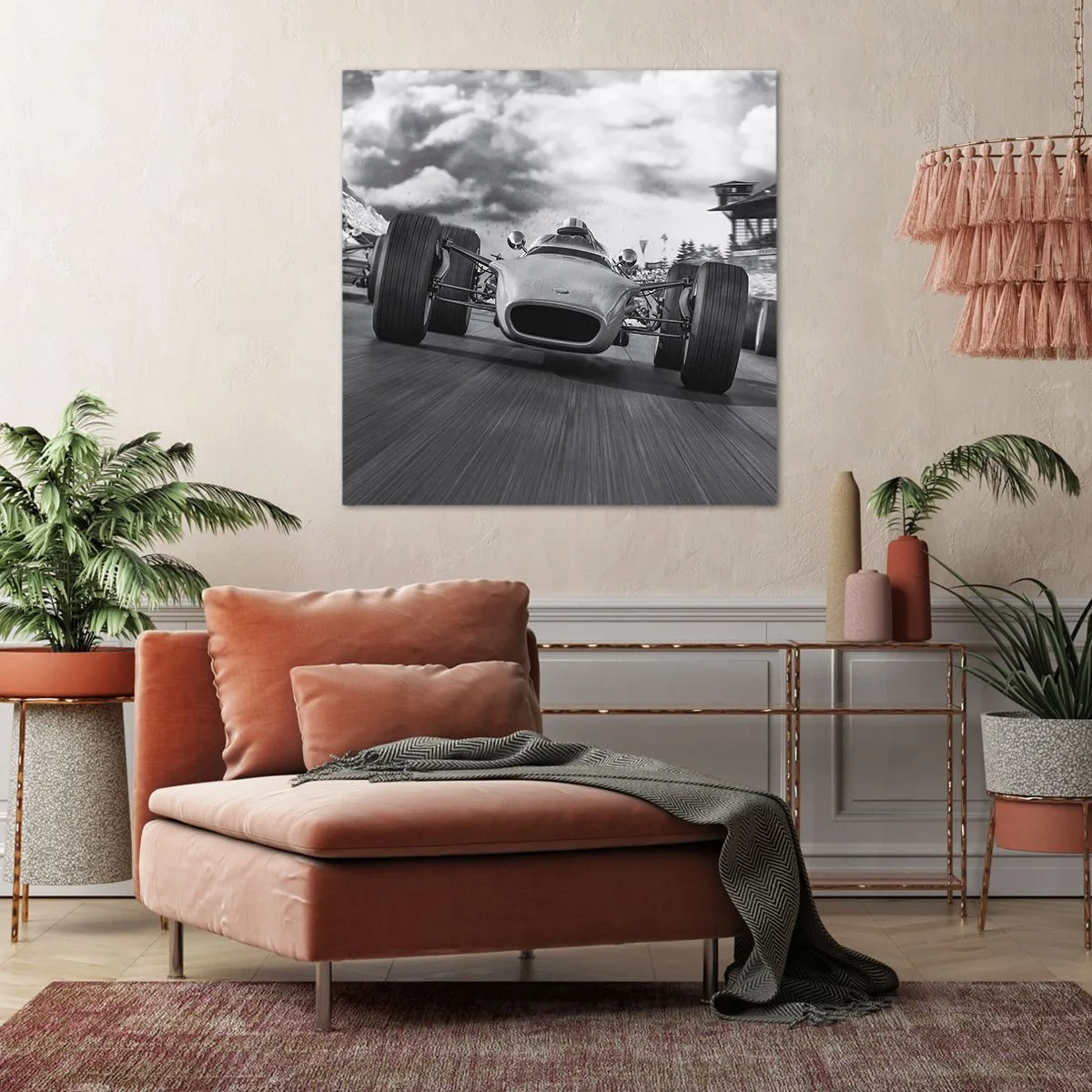 Impression sur toile - Image sur toile - Puissance! - 60x60 cm