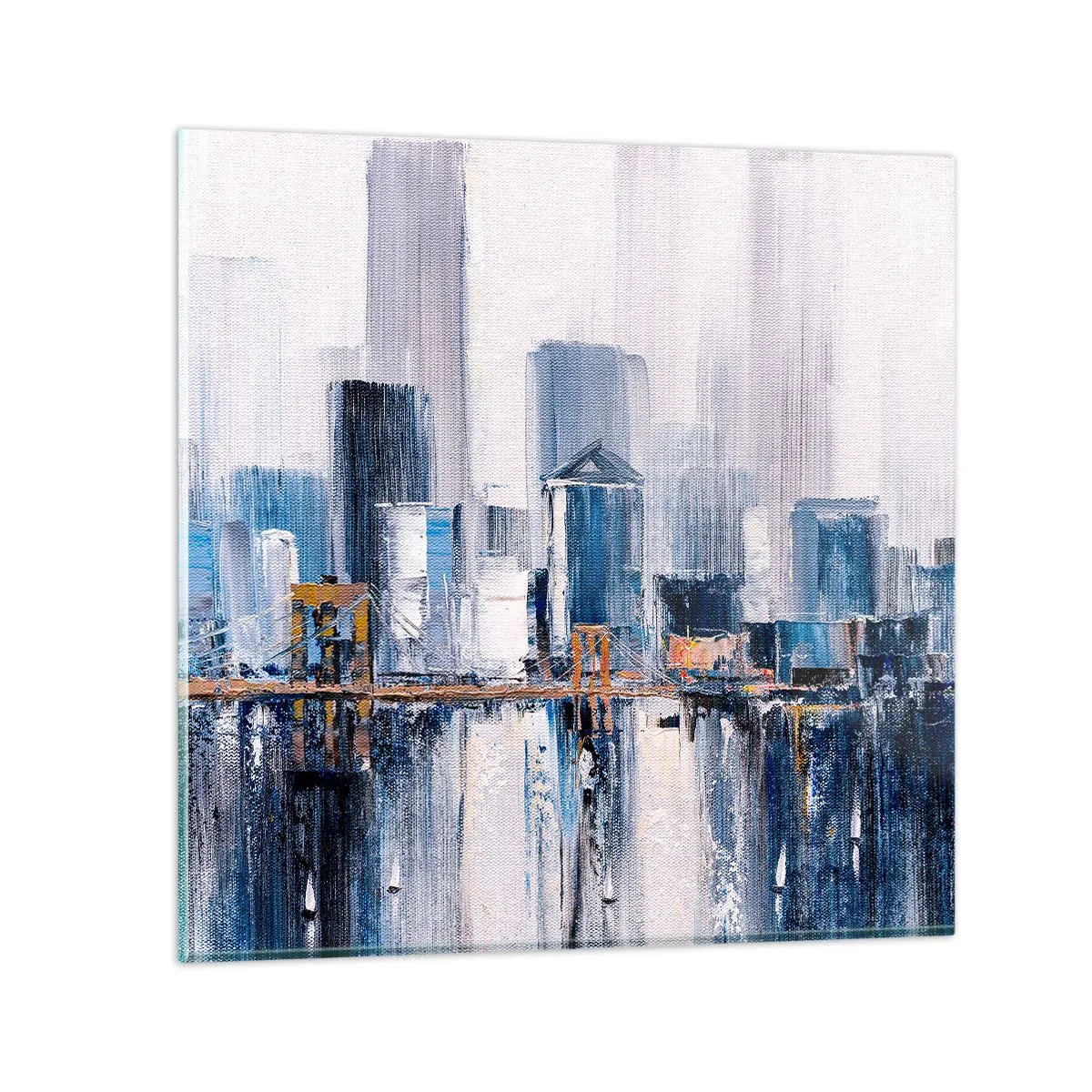 Impression sur verre - Image sur verre - Impression new-yorkaise - 30x30 cm