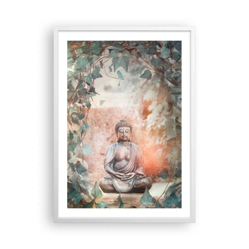 Affiche dans un cadre blanc - Poster - Harmonie joyeuse - 50x70 cm