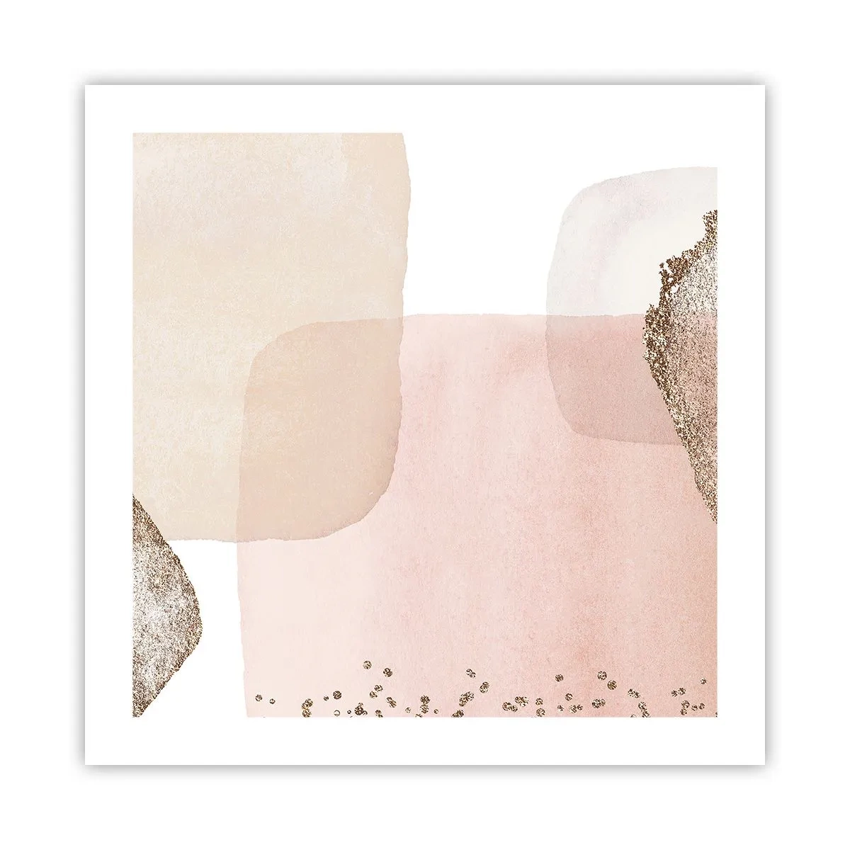 Affiche - Poster - Regard à travers la couleur - 50x50 cm