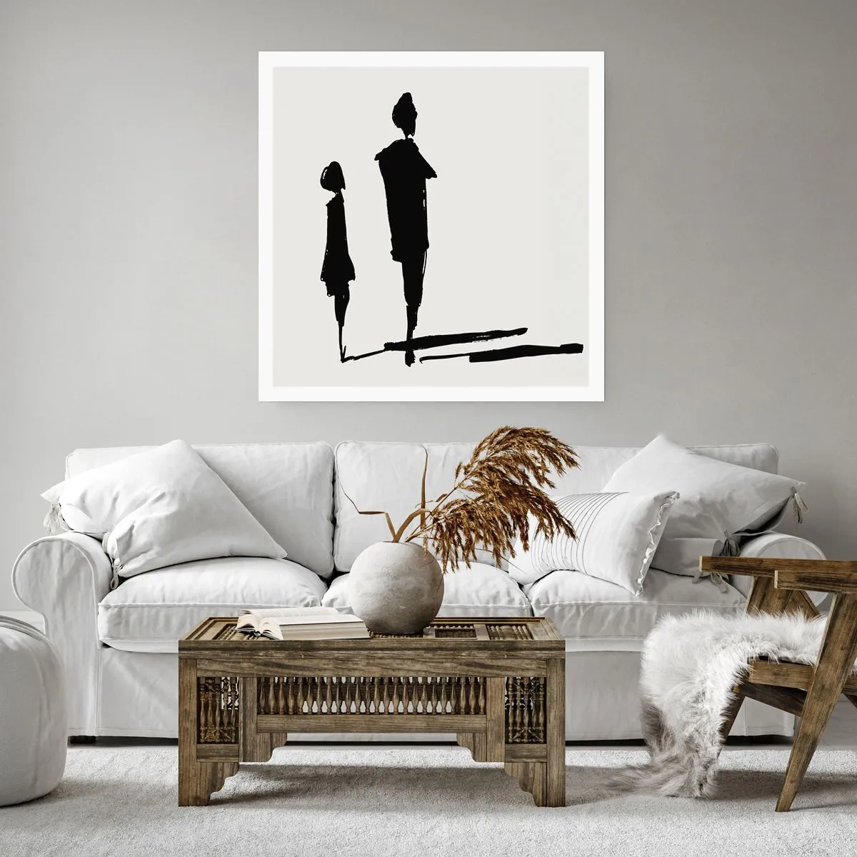 Affiche - Poster - Êtes-vous sûr qu'ils sont ensemble ? - 40x40 cm