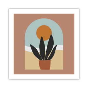 Affiche - Poster - Petits bonheurs - 50x50 cm
