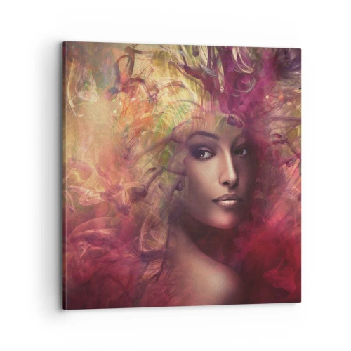 Impression sur toile - Image sur toile - Je suis ici! - 70x70 cm