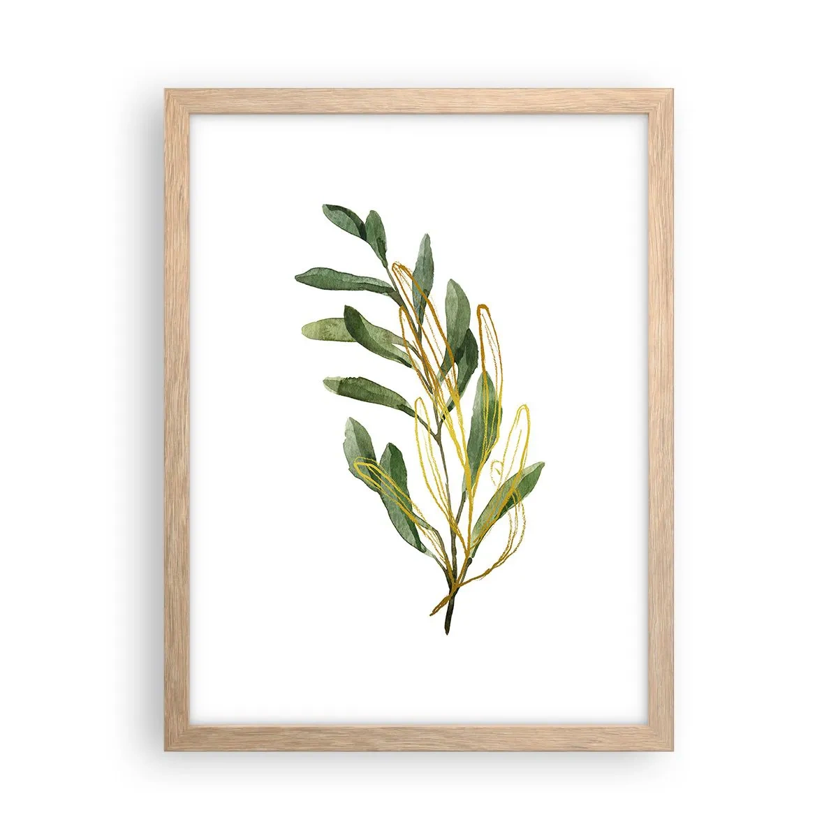 Affiche dans un chêne clair - Poster - Tout ce qui est bon - 30x40 cm