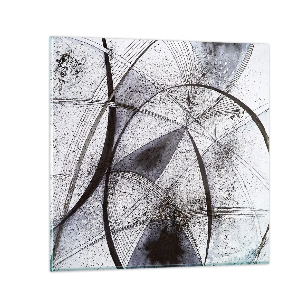 Impression sur verre - Image sur verre - Fantaisie futuriste - 70x70 cm