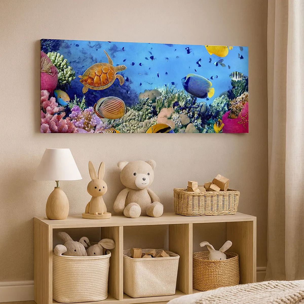 Impression sur toile - Image sur toile - Et que sait-on de la vie… - 100x40 cm