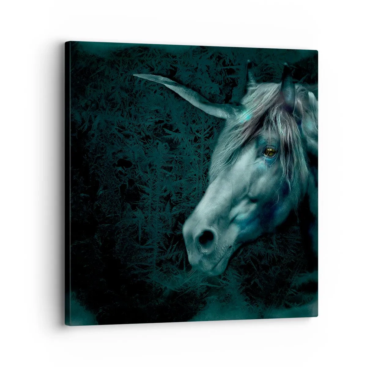 Impression sur toile - Image sur toile - Dans une forêt de conte de fées - 30x30 cm