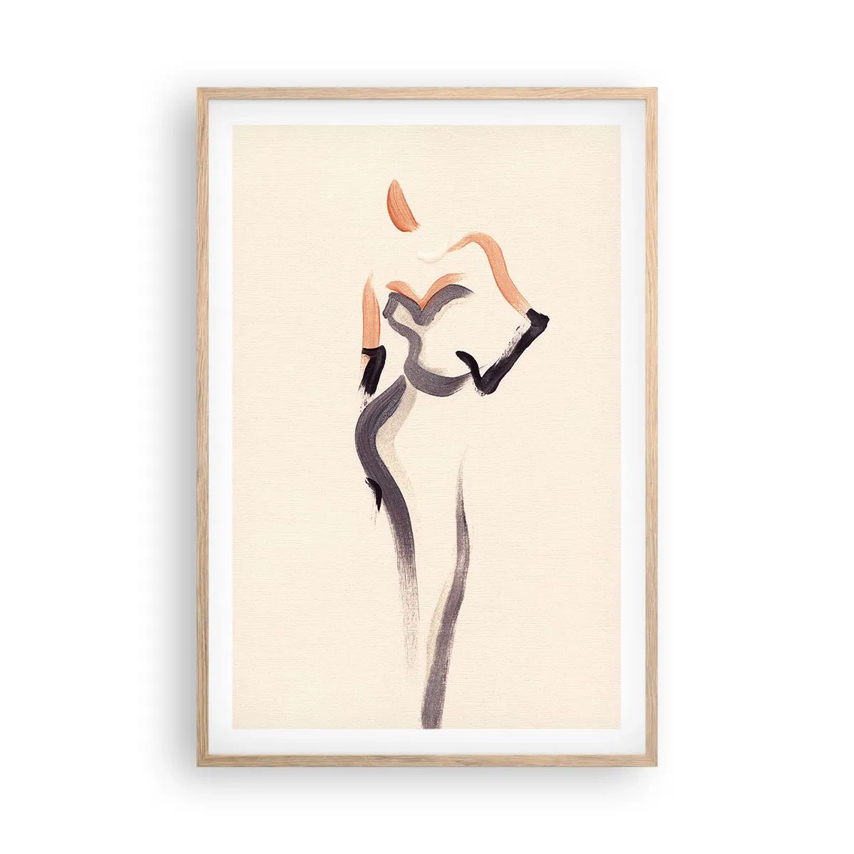 Affiche dans un chêne clair - Poster - Des années d'or d'Hollywood - 61x91 cm