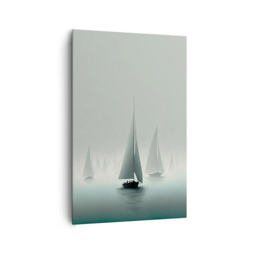 Impression sur toile - Image sur toile - Fait de brouillard - 80x120 cm