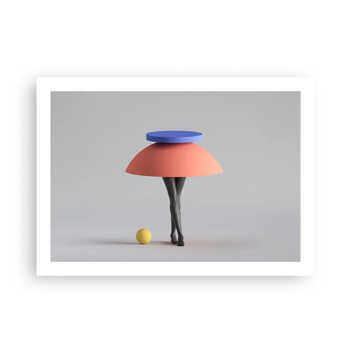 Affiche - Poster - Composition surréaliste - 70x50 cm