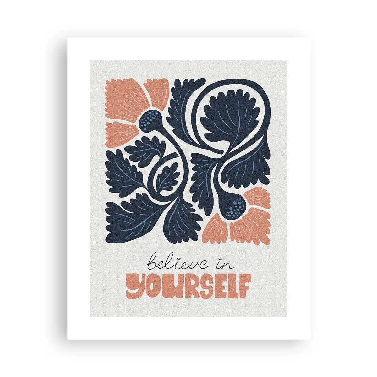 Affiche - Poster - Et tu t'épanouis - 40x50 cm