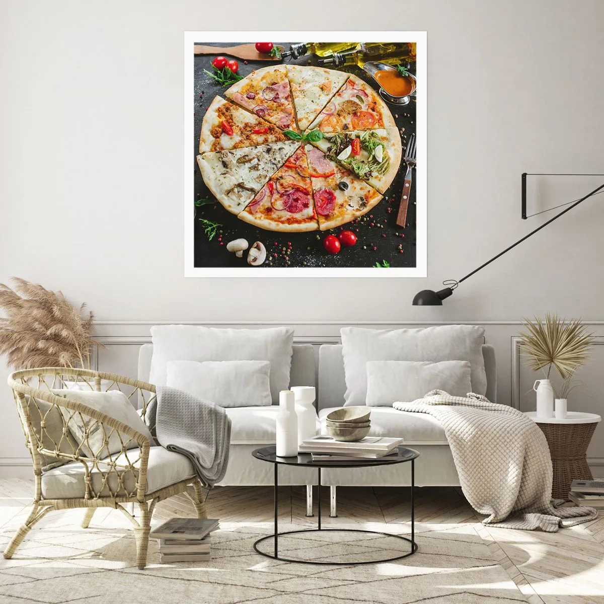 Affiche - Poster - Une gamme de saveurs - 60x60 cm