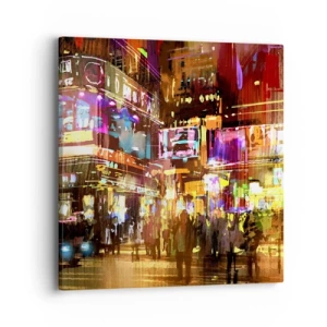 Impression sur toile - Image sur toile - Dans une mer de lumière - 40x40 cm