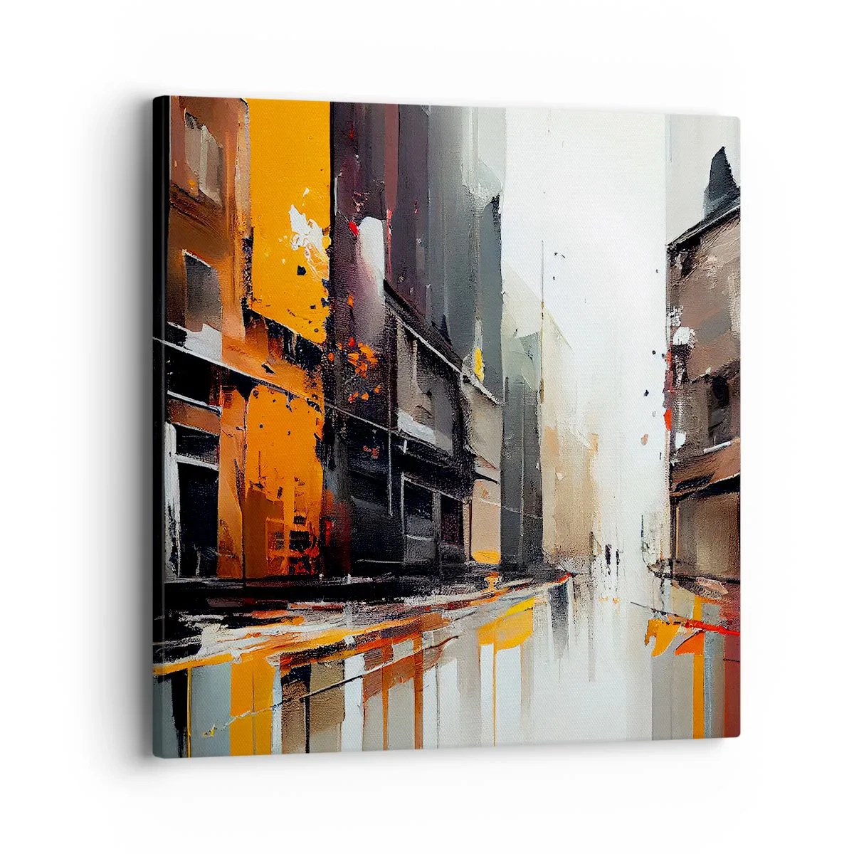 Impression sur toile - Image sur toile - Jour de pluie - 40x40 cm